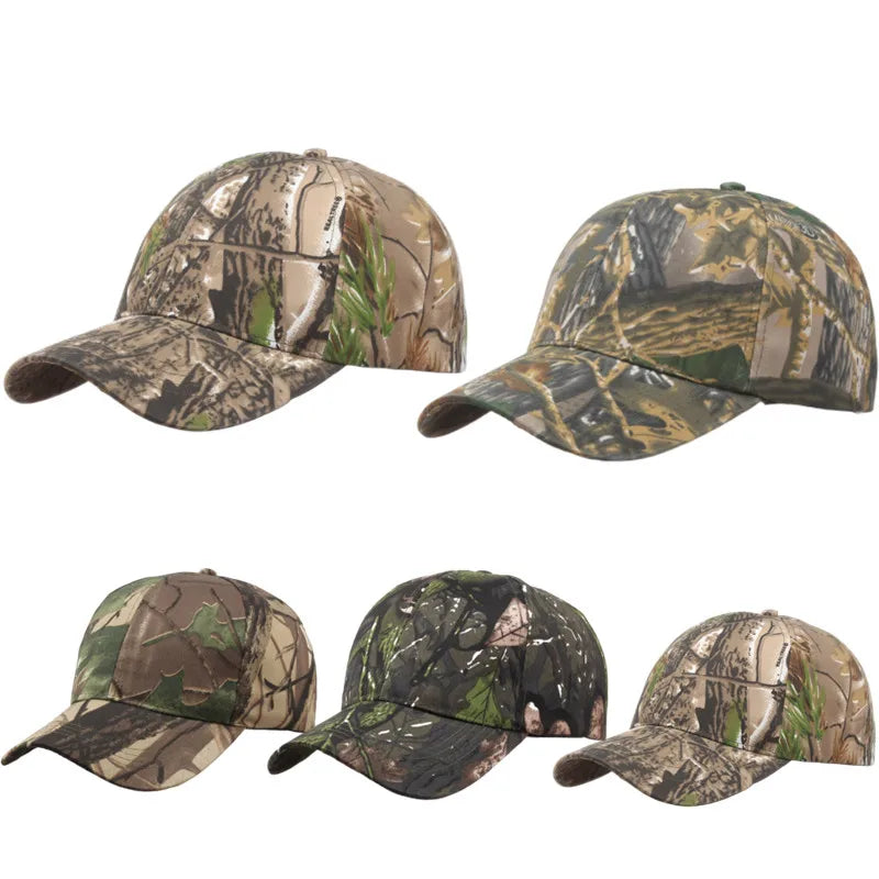 New Camouflage Outdoor Sport Hunting Cap Men Baseball Jungle Stripe Hat Wild Breathable Camo Caps