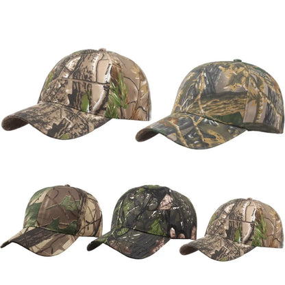 New Camouflage Outdoor Sport Hunting Cap Men Baseball Jungle Stripe Hat Wild Breathable Camo Caps