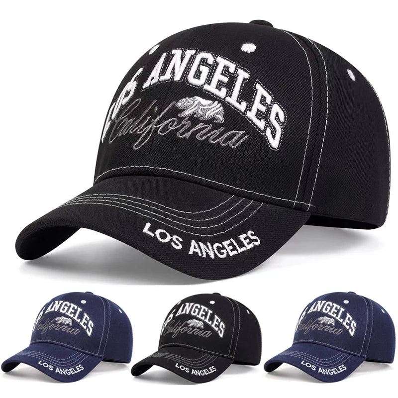 Losangeles Bear Embroidered Baseball Hat Men's