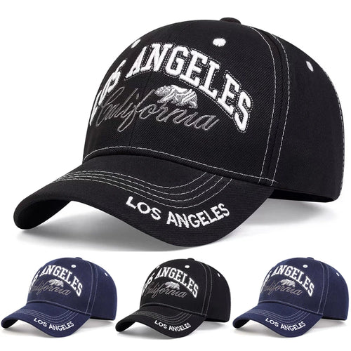 Losangeles Bear Embroidered Baseball Hat Men's