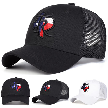 Unisex TR Embroidery Baseball Net Caps Spring Summer