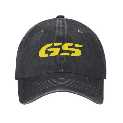 GS World Map Motorcycle Trucker Hat Adult Fashion Hats Sun Caps