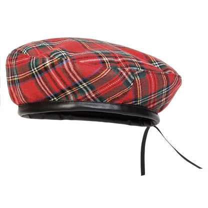 Unisex Plaid Beret Hat Men And Women Painters Hats