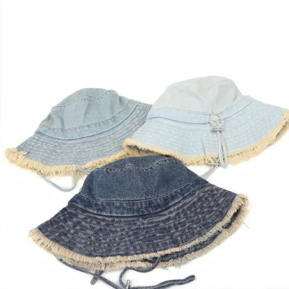 Cotton Print Bucket Hat Fisherman Hat