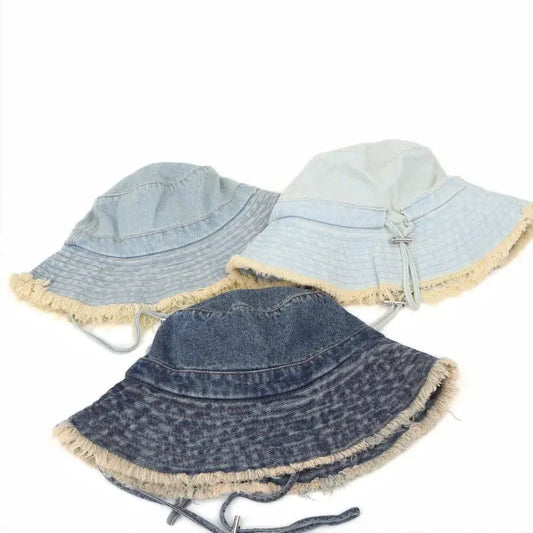 Cotton Print Bucket Hat Fisherman Hat
