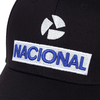 New Ayrton Senna Racer Fashion Embroidery Cap Outdoor Sun