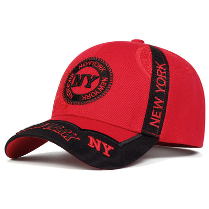 Unisex Letter Embroidery Baseball Caps Outdoor Adjustable Casual Sunscreen Hat