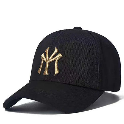 Unisex Three Dimensional Edging Letter Embroidery Baseball Hats Adjustable Casual Hats