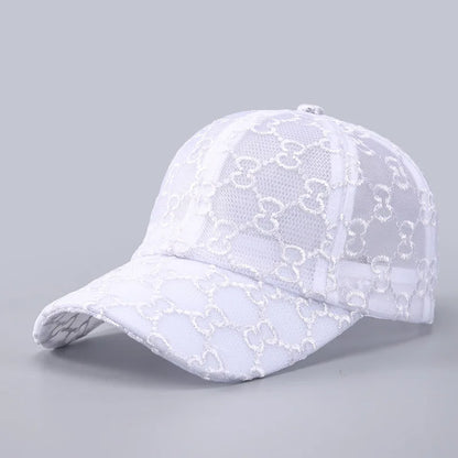 This Lace Mesh Baseball Cap