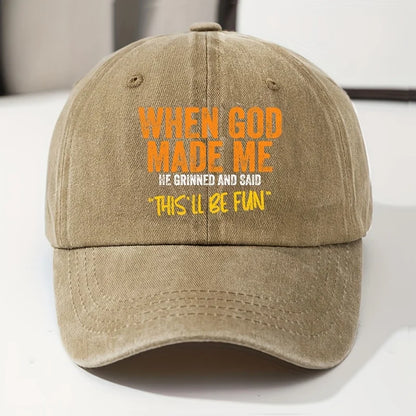Interesting Fashion Graffiti Print Baseball Cap