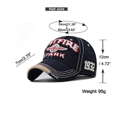 Men's Embroidered Baseball Caps