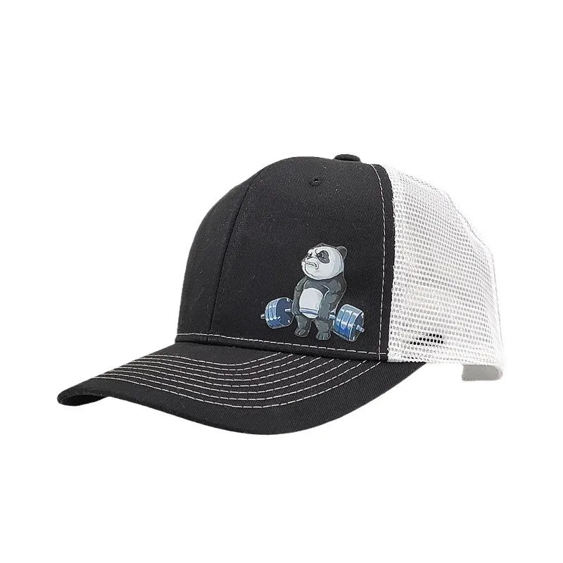 Unisex Panda print Richardson Baseball Cap