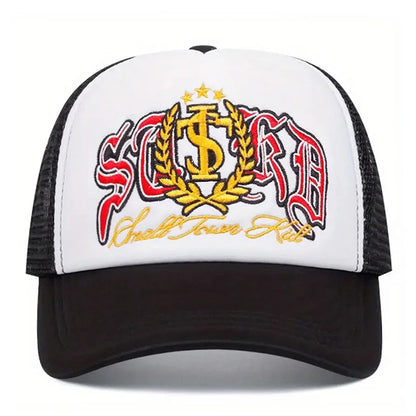 Fashionable Creative Hip Hop Hat ST Wheat Embroidered Baseball Hat