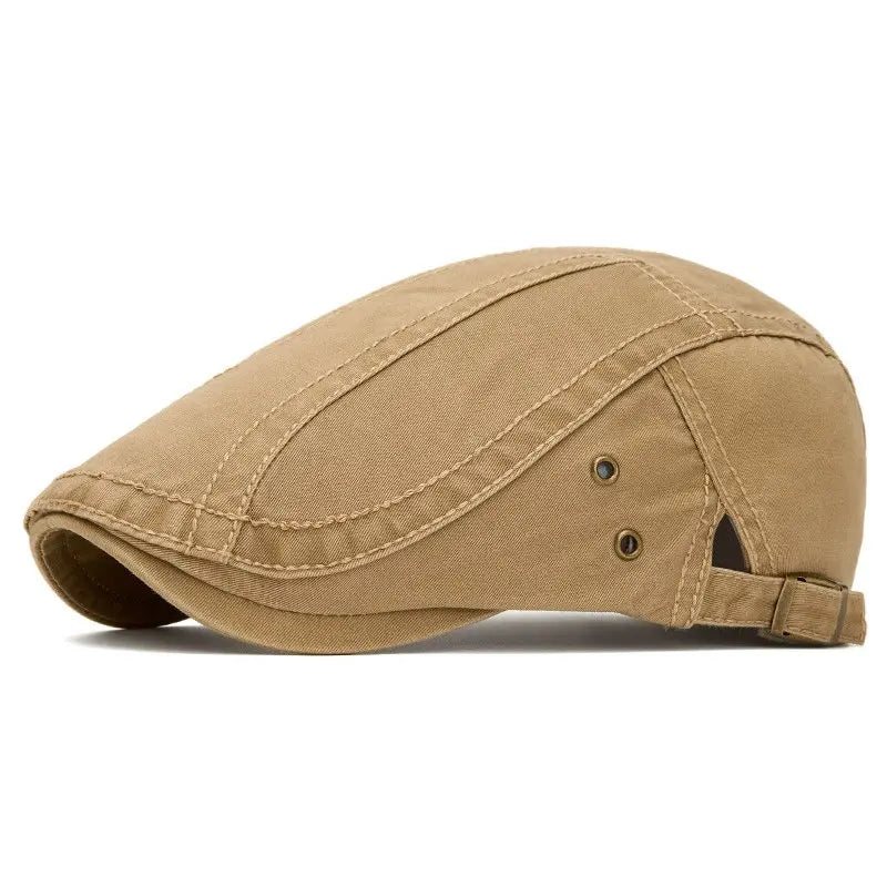 Four Seasons Cotton Print Newsboy Caps Flat Cap