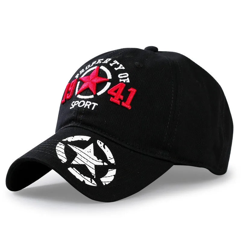 Jeep Pure Cotton Embroidered Baseball Cap