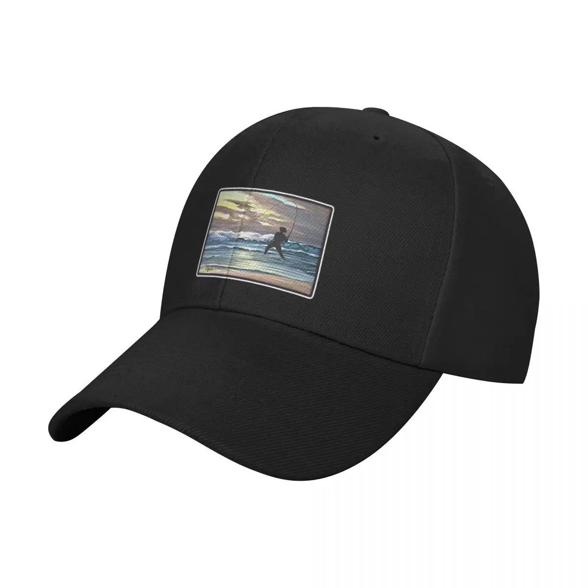 Love Surf Fishing Baseball Cap