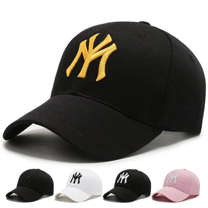 Outdoor Sport Letter MY Embroidered Baseball Caps Men Women