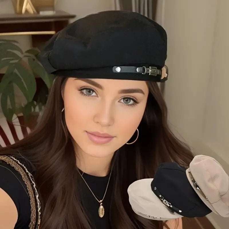 Vintage Inspired Beret Cap For Women