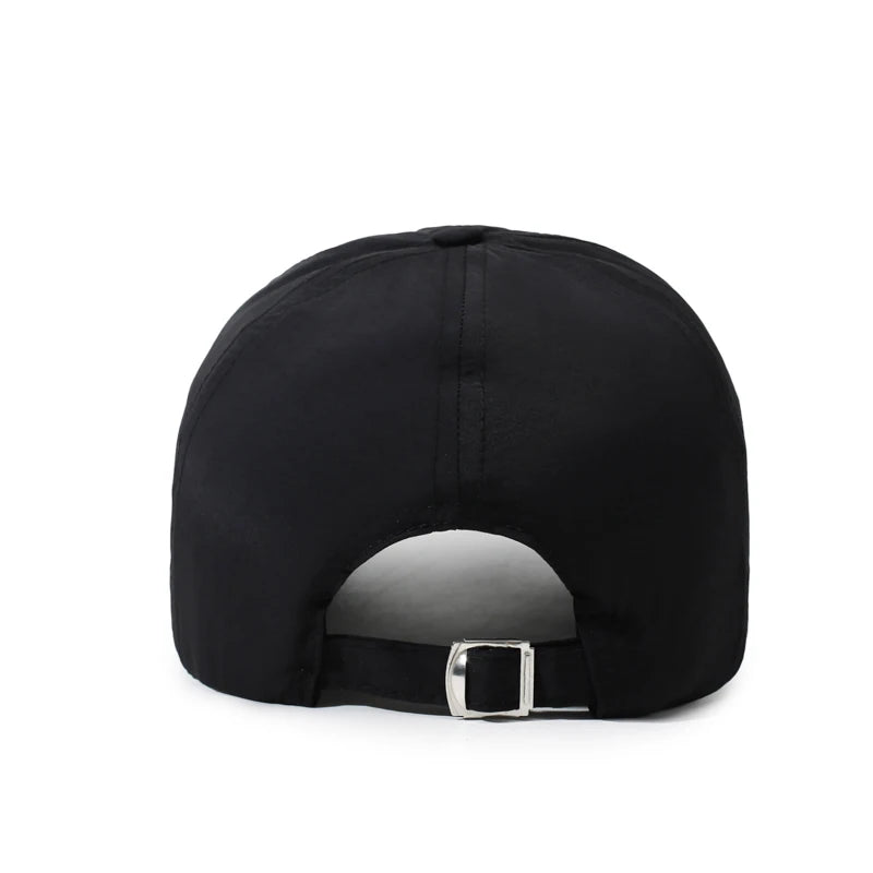 Men Quick Dry Baseball Cap Breathable Mesh Sun Hat Lightweight Adjustable