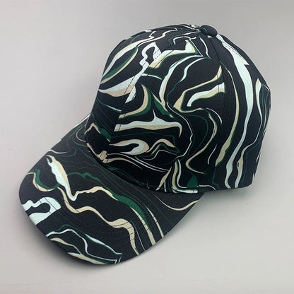 New Streetwear Kpop Striped Love Men Women Baseball Hats