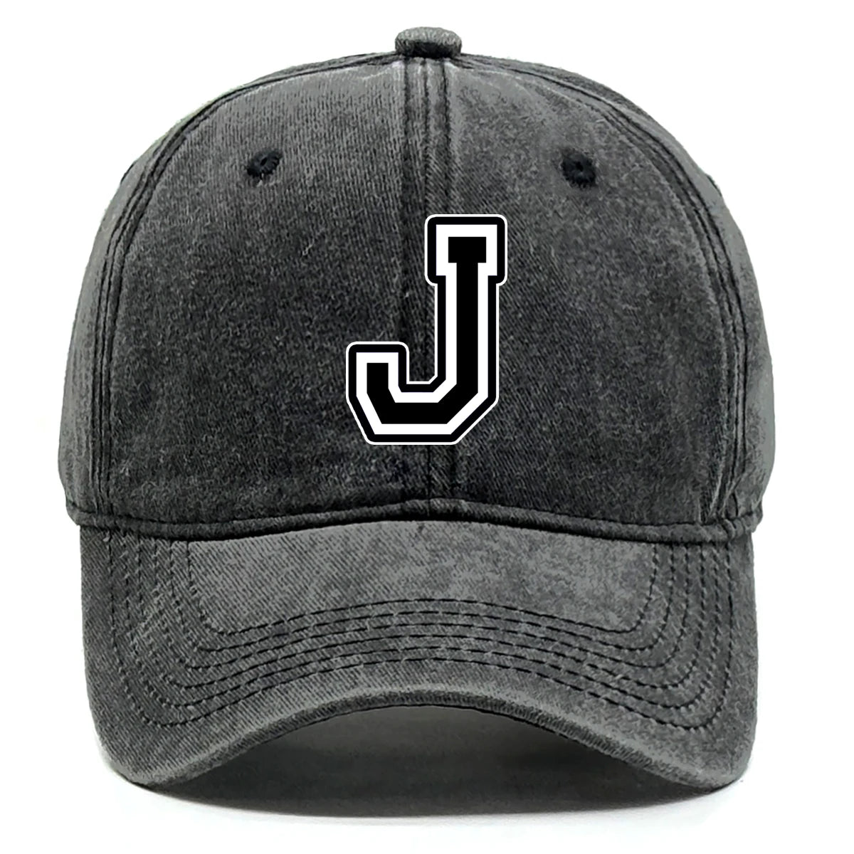 Popular Letters Print Baseball Caps Black Hat Gift Golf Dad Hat