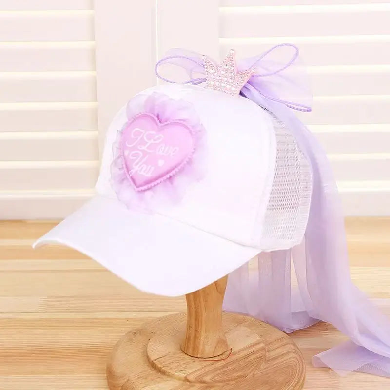 New Cartoon Children Baseball Cap Kids Girls Sun Hat Adjustable