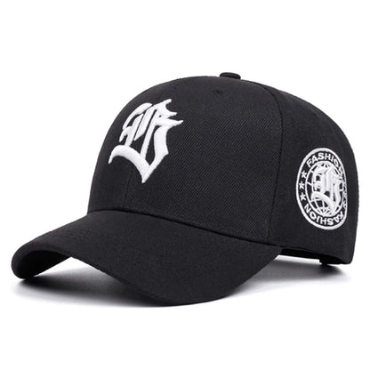 2026 New Hip Hop Hat Gothic Letter Embroidered Skateboarding Hat