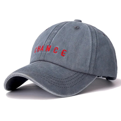 Unisex Washed Cotton Embroidery Baseball Cap