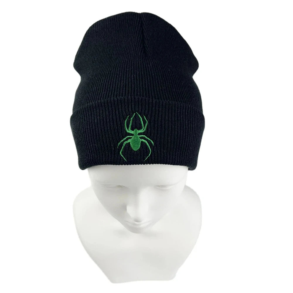 Fashion New Cartoon Spider Embroidered Beanies Hat