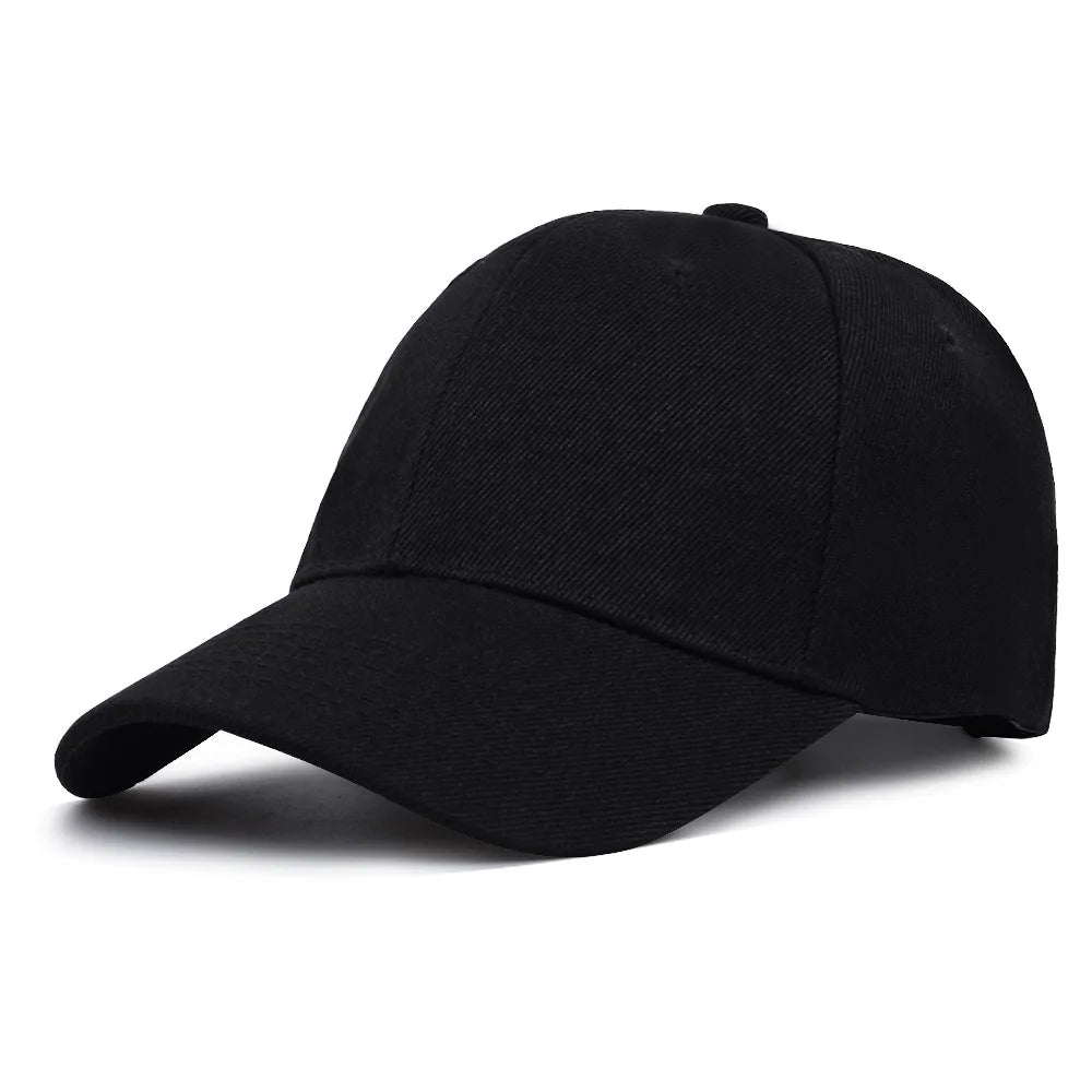 Summer Solid Color Women Sport Baseball Cap Unisex Baseball Caps Family