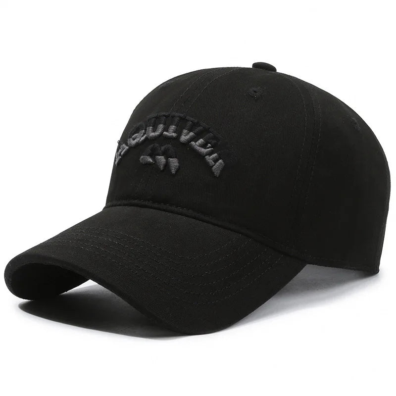 New Spring Two-Tone 3D Embroidered Baseball Cap