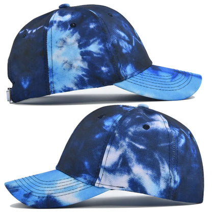 Unisex Spring Summer Dyed Baseball Cap