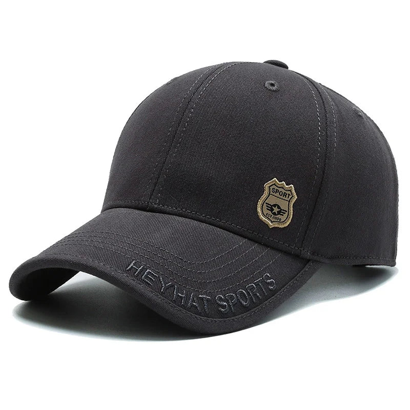 Male Leisure Cotton Sport Hat Adult Hip Hop Snapback Hats