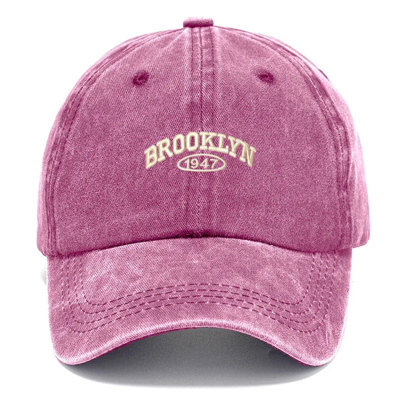 Dad Cap Retro Letter Embroidery Streetwear Outdoor