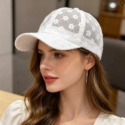 New Lace Women's Thin Baseball Women Hat