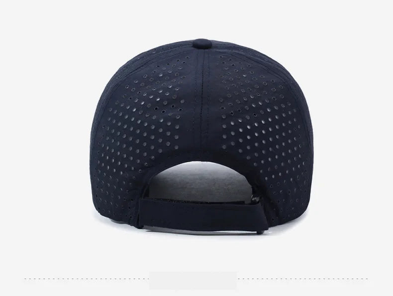 Cycling Baseball Cap Mesh Breathable Sun Hat Quick Dry Lightweight Fishing UV Protection Outdoor Summer Casual Cap