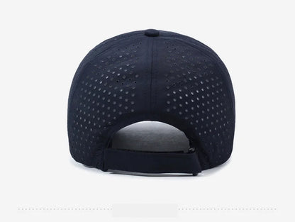 Cycling Baseball Cap Mesh Breathable Sun Hat Quick Dry Lightweight Fishing UV Protection Outdoor Summer Casual Cap