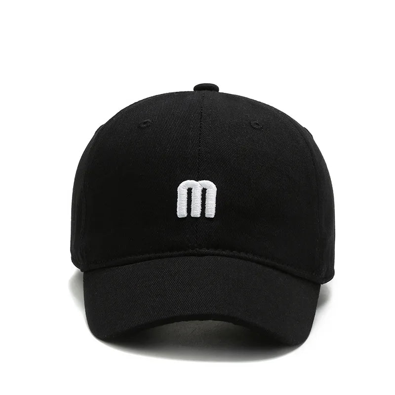 Unisex Short Brim Peaked Cap Streetwear