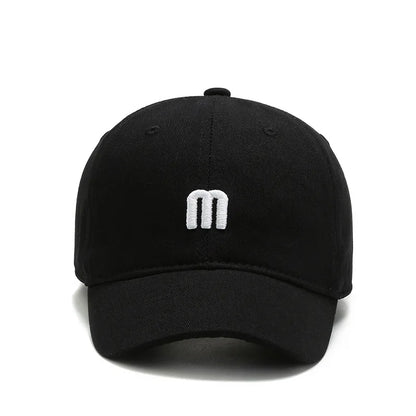 Unisex Short Brim Peaked Cap Streetwear