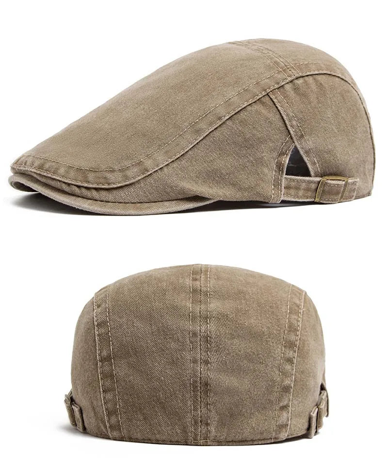 Hot Sale Vintage Painter Beret Unisex Fashion Flat Visor Cap Casual Autumn Retro