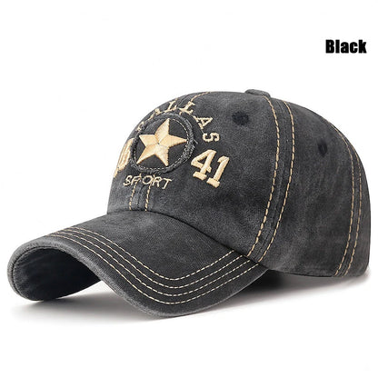 New Fashion Men Women 3D Embroidery Three-Line Sewing Baseball Cap Unisex