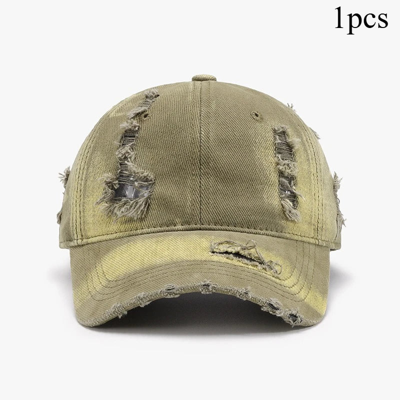 Retro Washed Cotton Baseball Cap