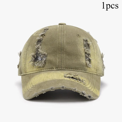 Retro Washed Cotton Baseball Cap
