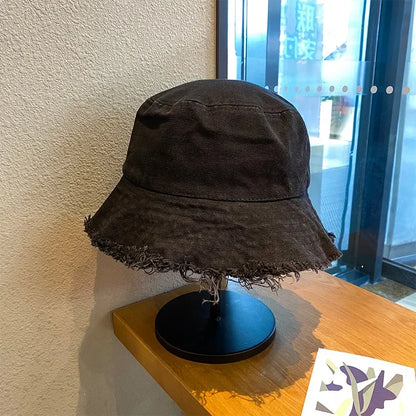 New Custom Logo Ladies Hip Hop Bucket Hats