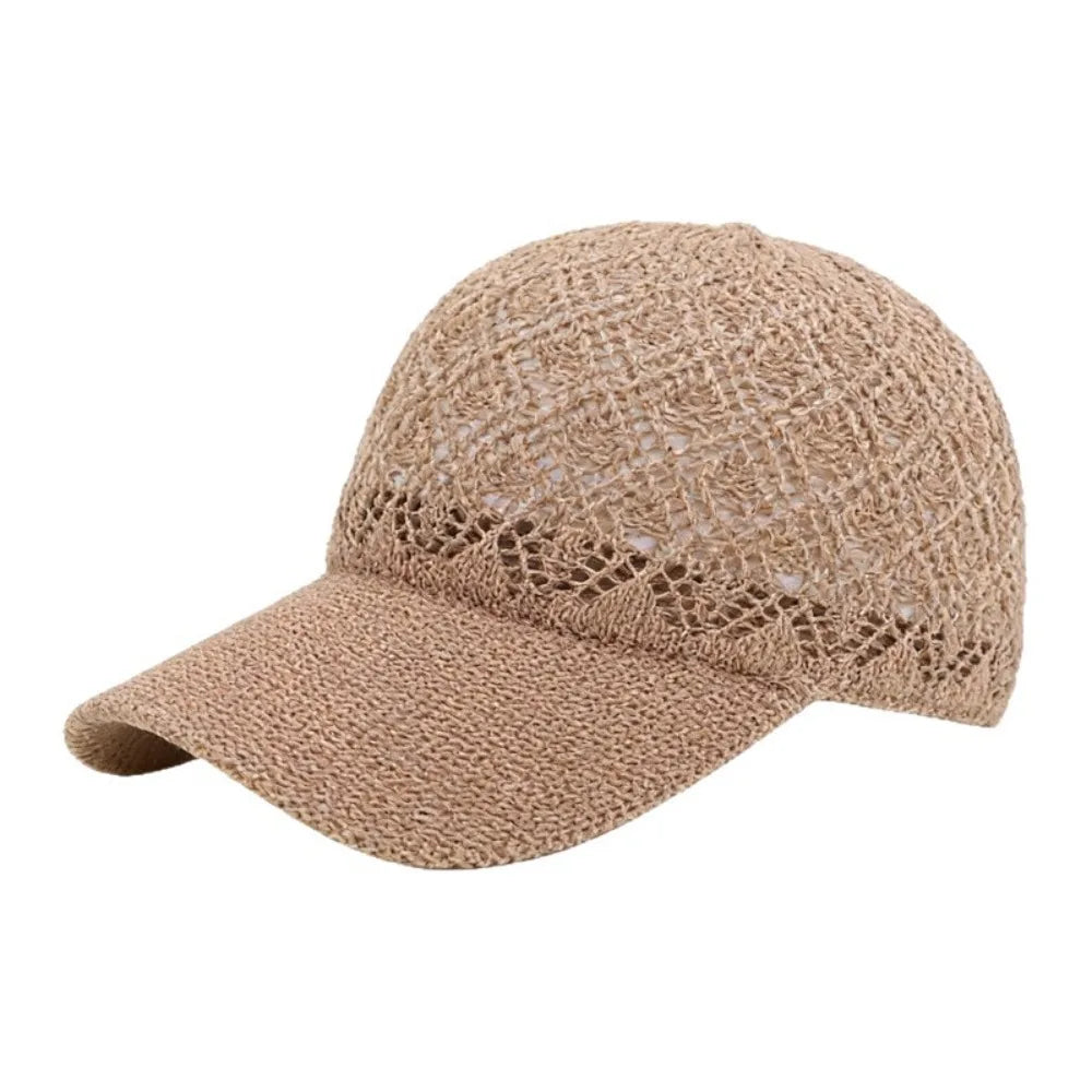 Fashion Hollow Thin Baseball Cap Adjustable