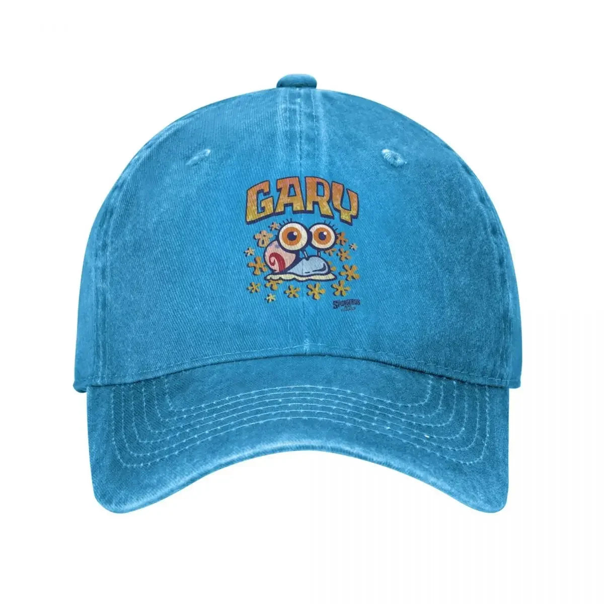 SpongeBobing Baby Garys Men Women Baseball Cap