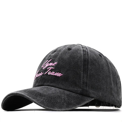 Girl Washed Baseball Cap Hip Hop Vintage Hat