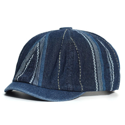 Denim Newsboy Caps Casual Outdoor Retro Beret Hats