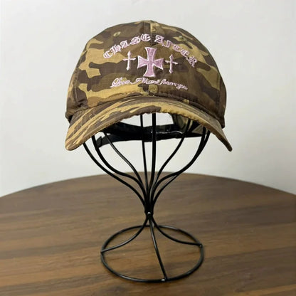 2026 New Summer Fashion Camouflage Plaid Baseball Cap