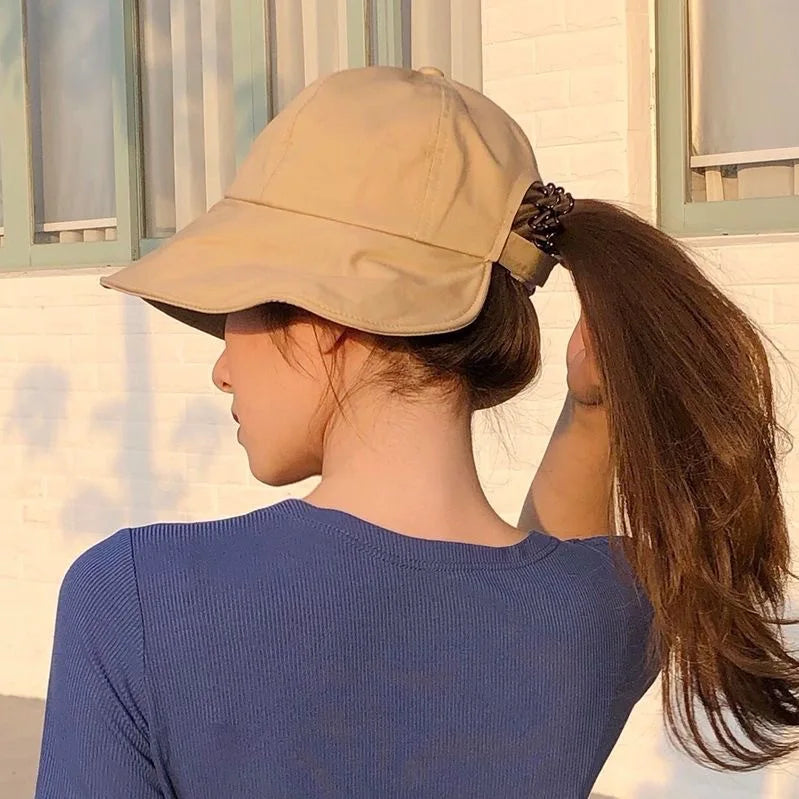 Outdoor Velcro Large Brim Basin Hat